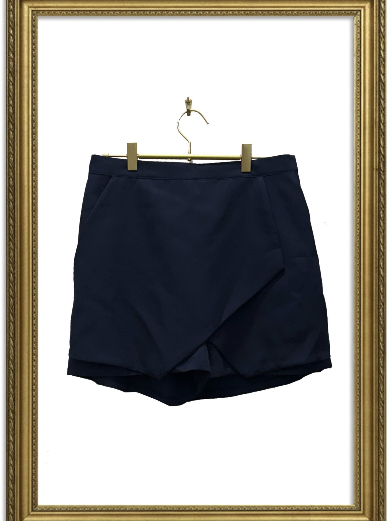 Navy blue skirt shorts