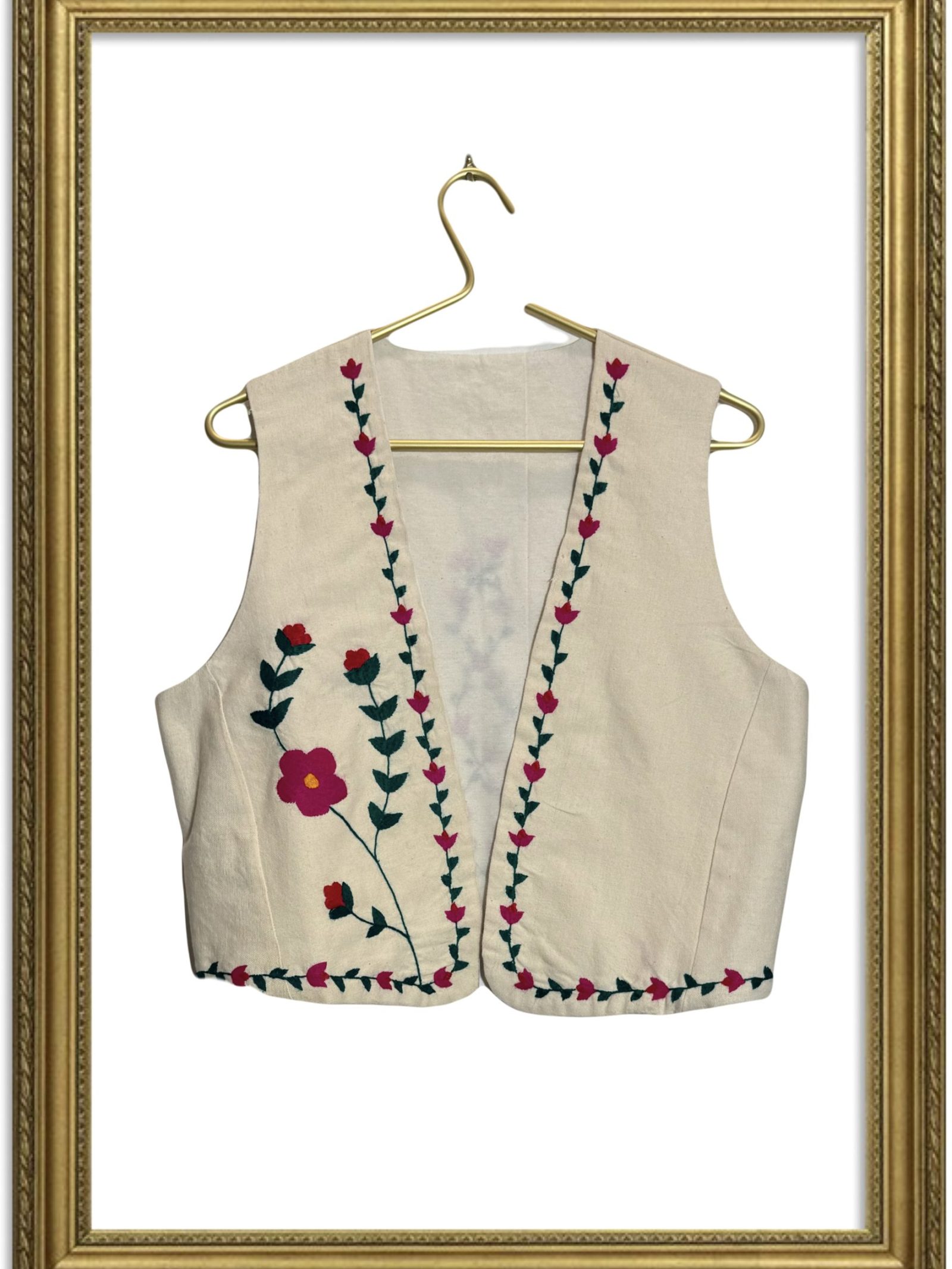 IvyDesign Embroidery Vest
