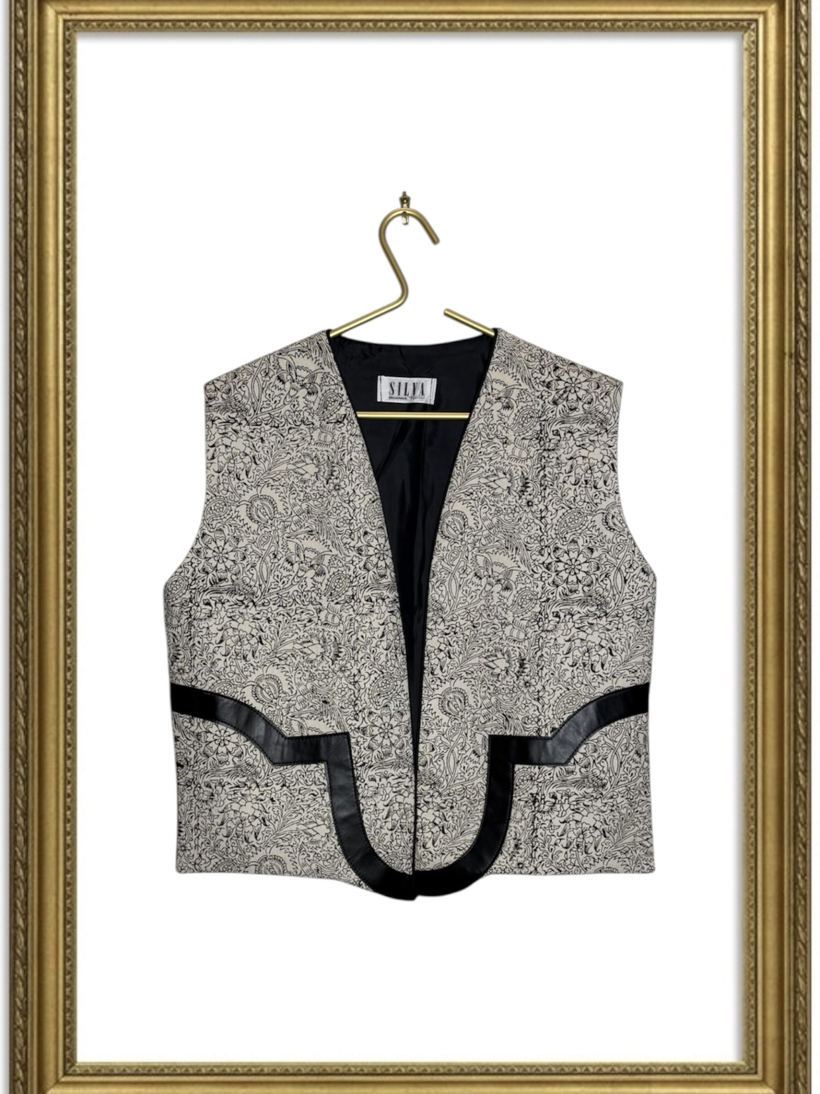 Leather Work Pen Vest