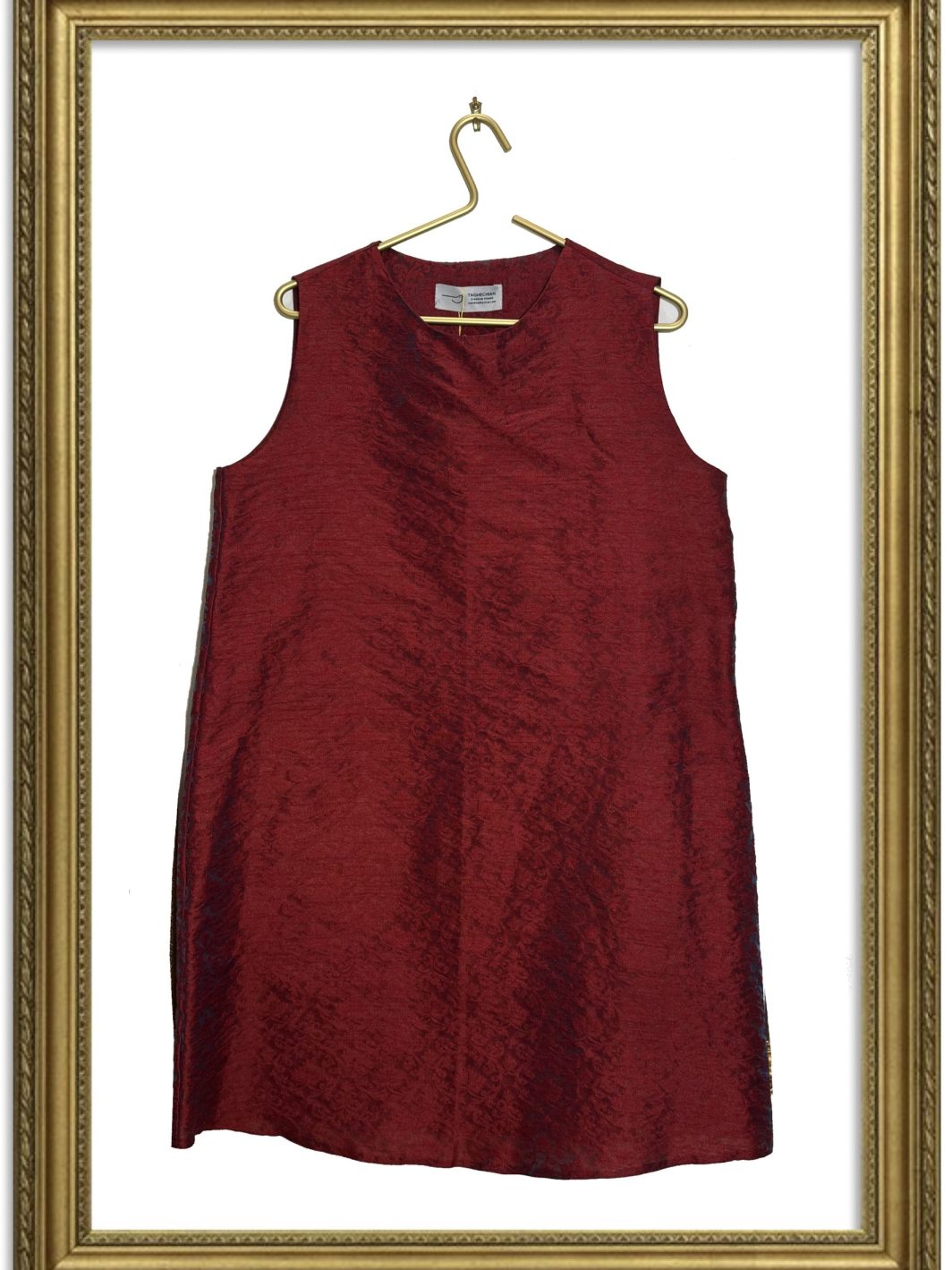 Baharan Burgundy Dress