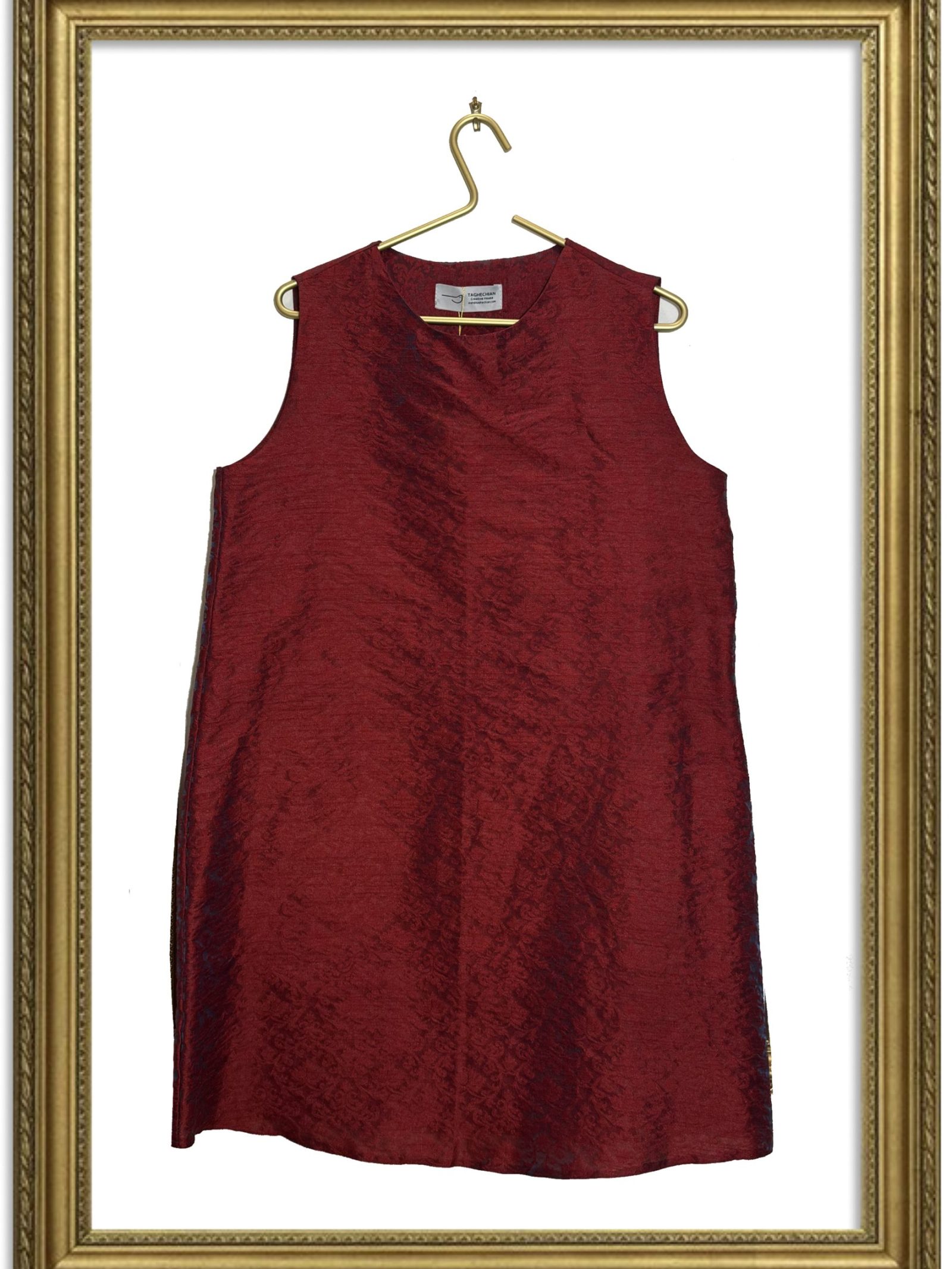 Baharan Burgundy Dress