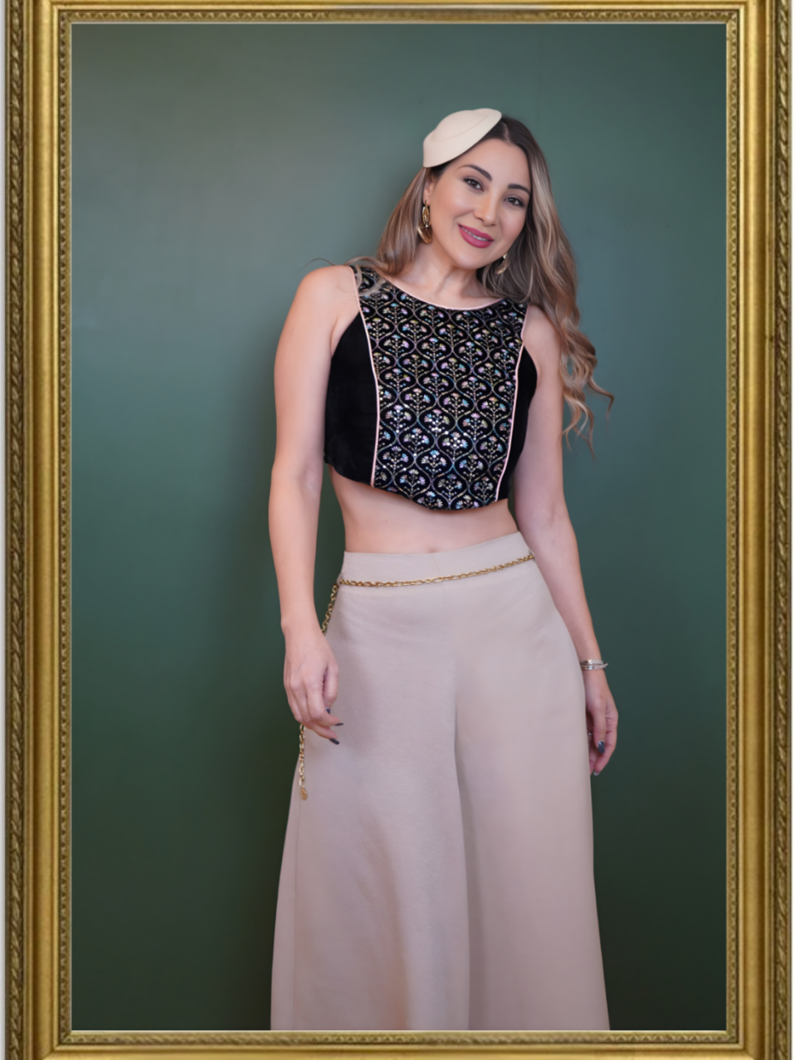 Black Sleeveless Top